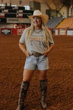 Load image into Gallery viewer, Aztec Cow Western Graphic Tee

