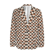 Load image into Gallery viewer, Checkered Rodeo Men&#39;s Western Blazer
