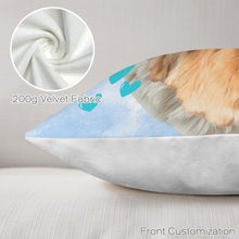 Load image into Gallery viewer, Baha Ranch Angel Pet Rainbow Bridge Custom Pillow Case Made in America
