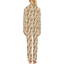Load image into Gallery viewer, Longhorn Cactus Women&#39;s Western Pajama Set
