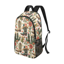 Load image into Gallery viewer, Floral Boots Cactus Backpack

