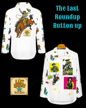 Load image into Gallery viewer, Baha Ranch The Last Roundup Button Up Blouse
