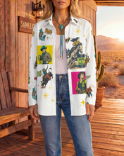 Load image into Gallery viewer, Baha Ranch The Last Roundup Button Up Blouse
