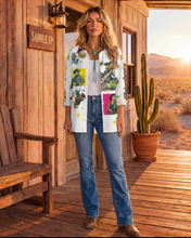 Load image into Gallery viewer, Baha Ranch The Last Roundup Button Up Blouse
