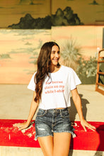Load image into Gallery viewer, Barbecue Stain Boxy Crop Graphic Tee
