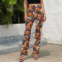 Load image into Gallery viewer, Baha Ranch Colores de Mexico Guitars and Roses Flare Pants
