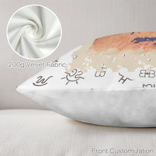 Load image into Gallery viewer, Baha Ranch Stamped Rodeo Cowboy Velvety Soft Pillow Case Made in America
