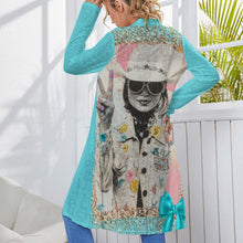 Load image into Gallery viewer, Baha Ranch Retro Pop Western Groovy Cowgirl Lightweight Cardigan
