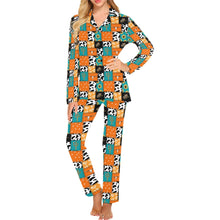 Load image into Gallery viewer, Western Patchwork Women&#39;s Western Pajama Set
