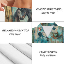 Load image into Gallery viewer, Baha Ranch Turquoise Dreams Womens Pajamas Made in America

