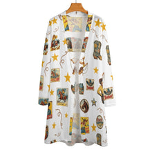 Load image into Gallery viewer, Vintage Cowgirl Collage Western Lightweight Cardigan
