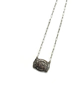 Load image into Gallery viewer, Belt Buckle Initial Necklace

