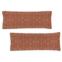 Load image into Gallery viewer, Baha Ranch Brown Aztec Body Pillow Cover Made in America
