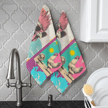 Load image into Gallery viewer, Baha Ranch Set of 2 (same) Chicken Days Kitchen Towels Made in America
