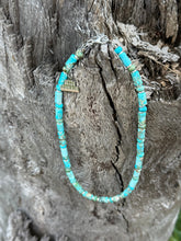 Load image into Gallery viewer, Blue Horizon Jasper Beaded Necklace
