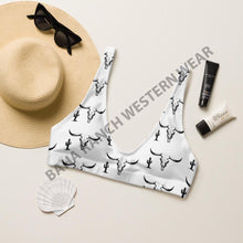 Load image into Gallery viewer, Yeehaw Bullhead Cactus Bikini Top
