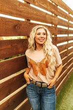 Load image into Gallery viewer, Butterfly Bolt Leopard Graphic Tee
