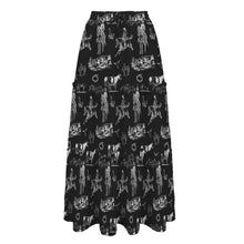 Load image into Gallery viewer, Ranch Life Western Tiered Prairie Maxi Skirt
