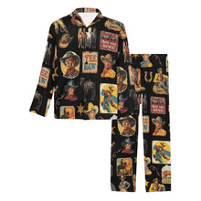 Load image into Gallery viewer, Vintage Cowboy Collage Western Pajamas
