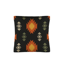 Load image into Gallery viewer, Black Aztec Pillow Case Made in America
