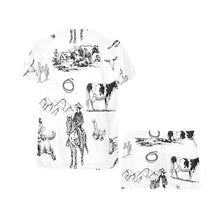 Load image into Gallery viewer, Ranch Life Women&#39;s Short and Top Pajama Set

