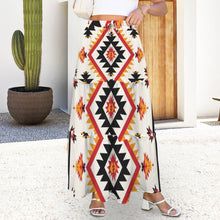 Load image into Gallery viewer, San Antonio Aztec Tiered Prairie Maxi Skirt
