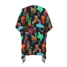 Load image into Gallery viewer, Neon Vegas Duster Kimono Coverup

