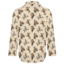 Load image into Gallery viewer, Baha Ranch Vintage Cowgirl Western Button Up Blouse
