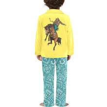 Load image into Gallery viewer, Rodeo Cowboy Boy's Western Pajama Set
