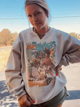 Load image into Gallery viewer, Cactus Motel Western Graphic Sweatshirt
