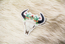 Load image into Gallery viewer, Cactus Queen Bull Skull - Sticker
