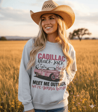 Load image into Gallery viewer, Cadillac Black Jack Graphic Sweatshirt
