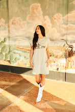 Load image into Gallery viewer, Calf Roper Short Sleeve Mini T-shirt Dress

