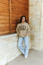 Load image into Gallery viewer, Camo Print Beer Season Graphic Hoodie
