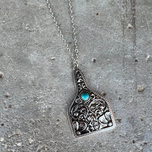 Load image into Gallery viewer, Cattle Tag Necklace
