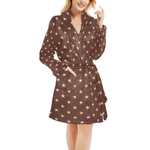 Load image into Gallery viewer, Cowgirl Says God Bless Women&#39;s Western Bath Robe

