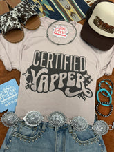 Load image into Gallery viewer, Certified Yapper Graphic Tee

