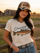 Load image into Gallery viewer, Chasing Trout Graphic Tee
