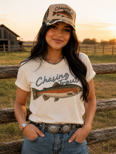 Load image into Gallery viewer, Chasing Trout Graphic Tee
