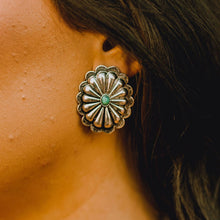 Load image into Gallery viewer, Concho Turquoise Studs
