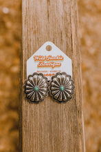 Load image into Gallery viewer, Concho Turquoise Studs
