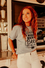Load image into Gallery viewer, Country Music and Beer Graphic Tee
