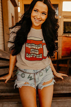 Load image into Gallery viewer, Cowboys and Coffee Cup Graphic Tee
