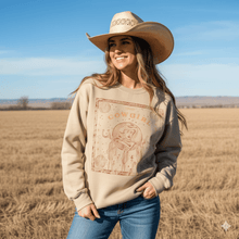 Load image into Gallery viewer, Cowgirl Bandana Graphic Sweatshirt
