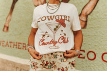 Load image into Gallery viewer, Cowgirl Country Club Graphic Tee
