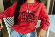 Load image into Gallery viewer, Cowgirl Rider Graphic Sweatshirt
