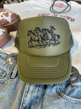 Load image into Gallery viewer, Cowgirl Rider Trucker Hat
