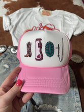 Load image into Gallery viewer, Cowgirl Things Trucker Hat
