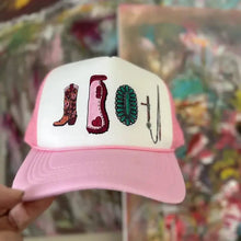 Load image into Gallery viewer, Cowgirl Things Trucker Hat
