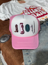 Load image into Gallery viewer, Cowgirl Things Trucker Hat
